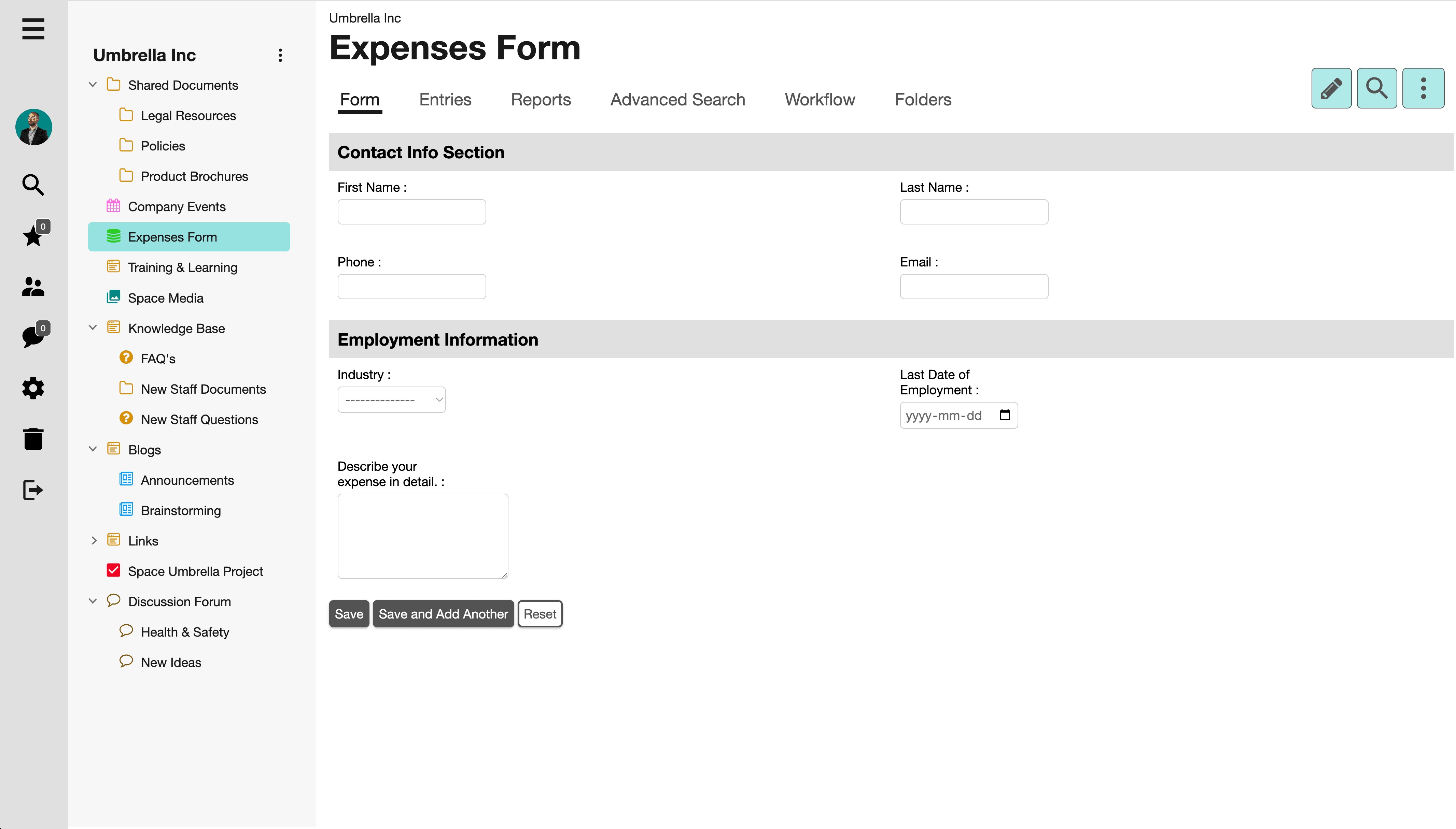 Customizable Web Form Platform